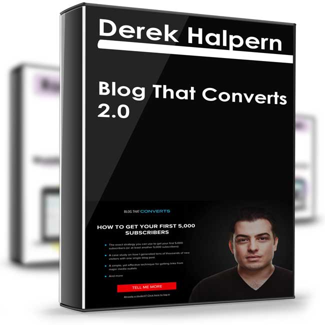 Blog That Converts 2.0 – Derek Halpern 1 Blog That Converts 2.0 – Derek Halpern