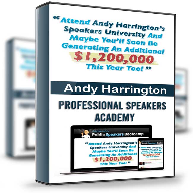 Professional Speakers Academy - Andy Harrington 1 Professional Speakers Academy - Andy Harrington