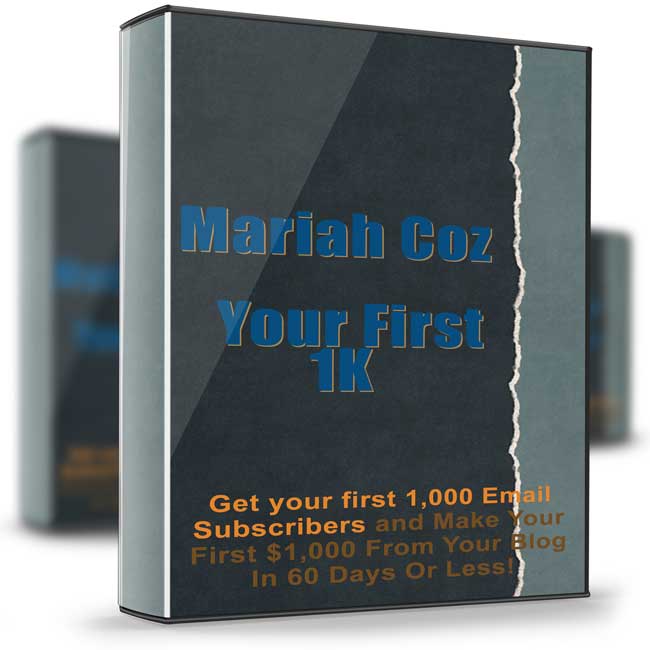Your First 1K - Mariah Coz 1 Your First 1K - Mariah Coz