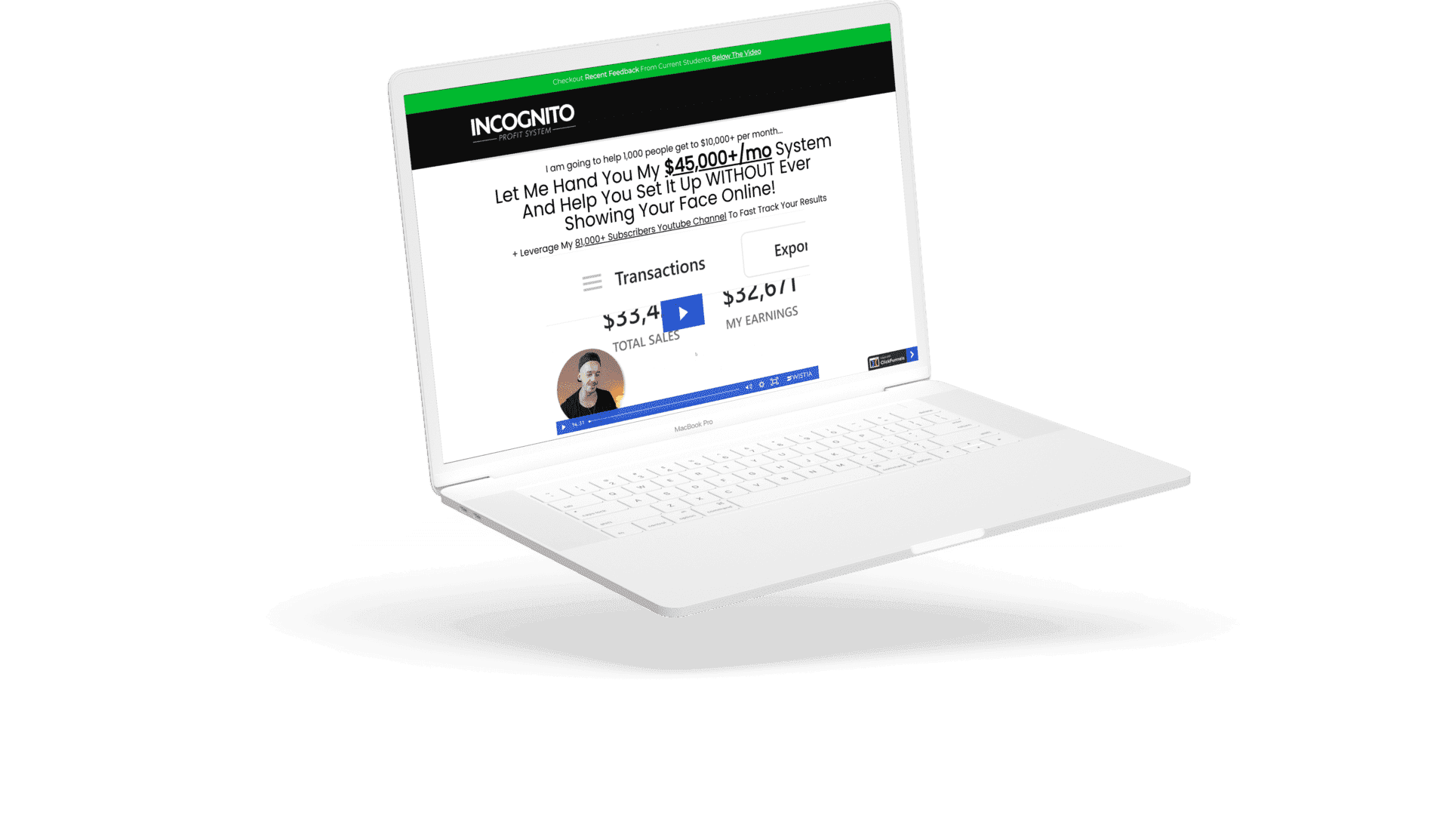 Erik Cagi – Incognito Profit System 1 Erik Cagi – Incognito Profit System