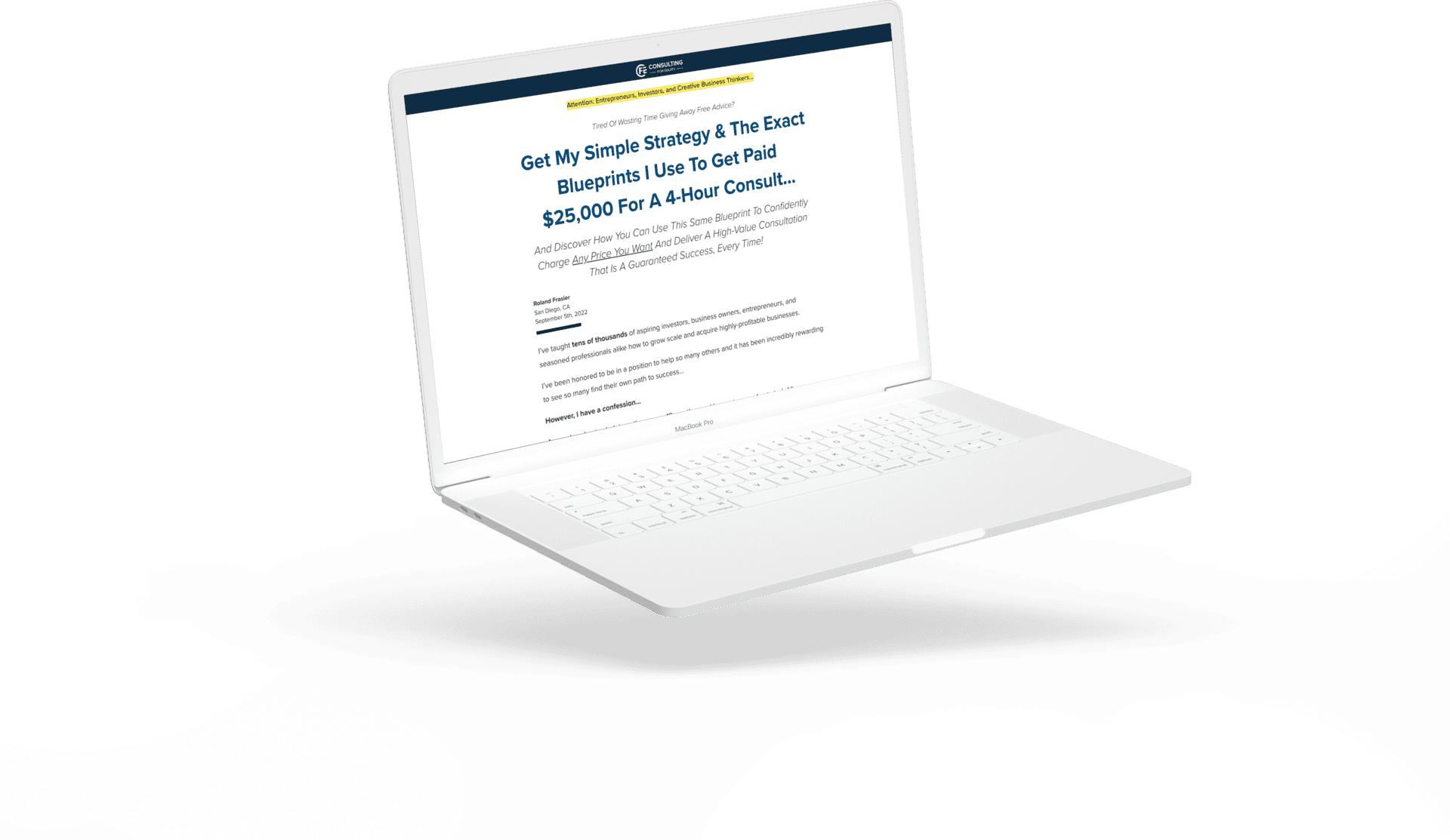 Roland Frasier – Consult Blueprint Bundle 1 Roland Frasier – Consult Blueprint Bundle