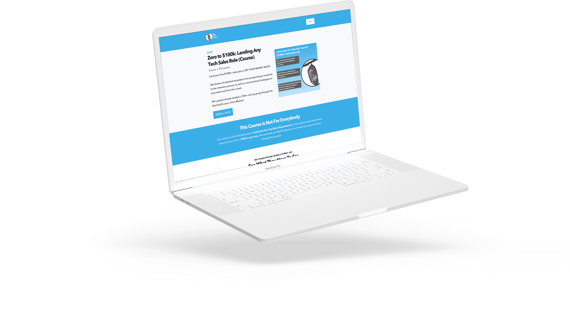 BowtiedCocoon – Zero to $100k: Landing Any Tech Sales Role 1 BowtiedCocoon – Zero to $100k: Landing Any Tech Sales Role