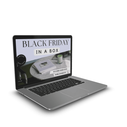 Gemma Bonham-Carter – Black Friday in a Box-Template Pack 1 Gemma Bonham-Carter – Black Friday in a Box-Template Pack