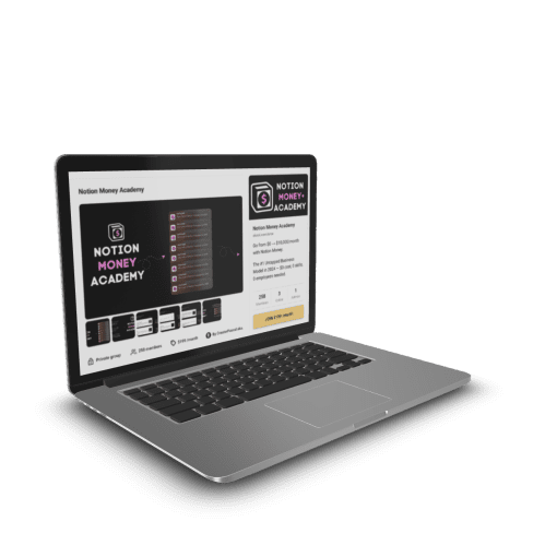 Creator Pascal – Notion Money Academy 1 Creator Pascal – Notion Money Academy